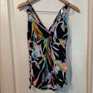 Dip Multicolor Floral Women's Swim Camisole